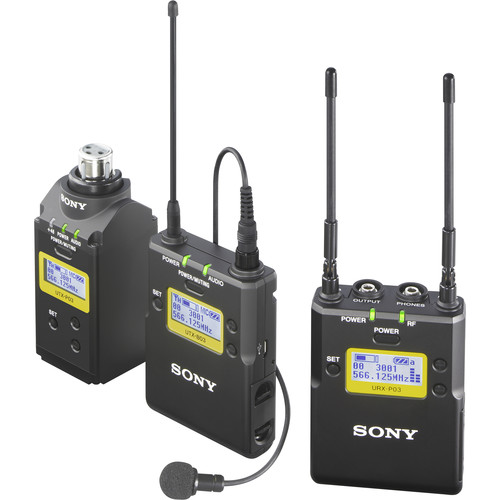 میگروفن-بی-سیم-دو-کانال-دستی-و-یقه-ای--Sony-UWP-D16--Wireless--Lavalier-Microphone